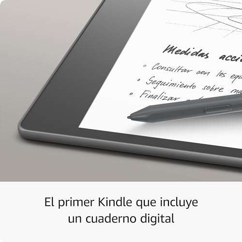 Kindle Scribe, el primer Kindle que a la vez es un cuaderno digital, 16 GB| Con el lápiz básico