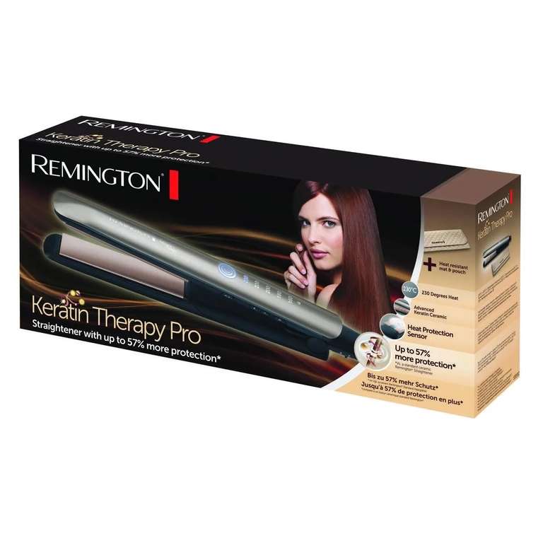 Plancha de pelo Remington Keratin Therapy Pro solo 17.2€