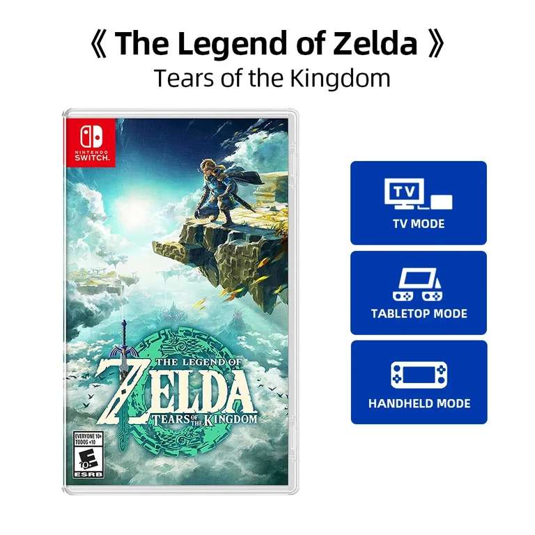The Legend of Zelda Tears of the Kingdom para SWITCH