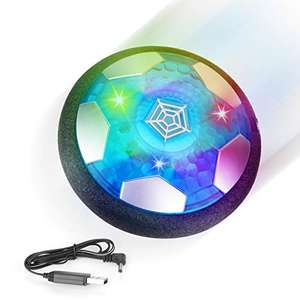 Air Power Soccer Balón Fútbol Flotante Recargable Pelota Futbol con Luces LED