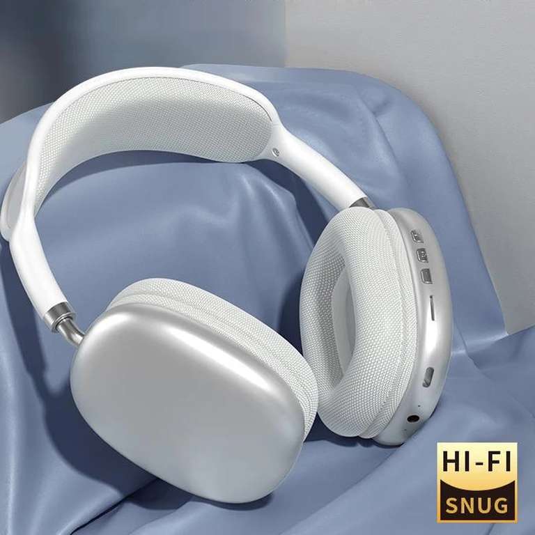 Auriculares inalámbricos con Bluetooth, estéreo de bajos, baja latencia, 78ms, 60H de tiempo de reproducción, conexión Dual.