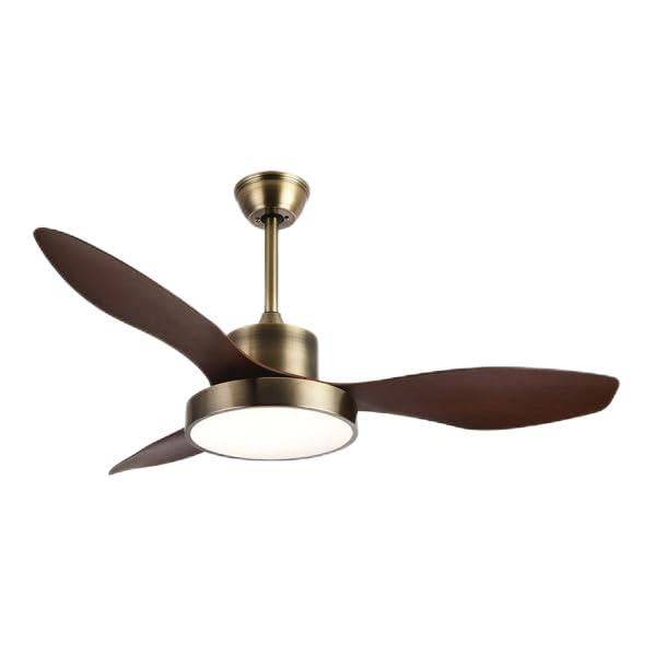 Ventilador DC 24W 2650lm 3 aspas 97º 6 velocidades 3000-4000-6000K con control remoto