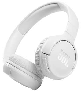Auriculares inalámbricos - JBL Tune 510BT, De Diadema, Bluetooth 5.0, 40 h, USB-C, Conexión multipunto, Blanco, Azul o Rosa.