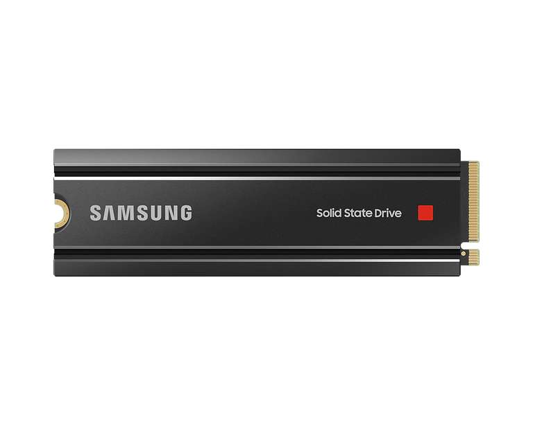 Samsung SSD 980 PRO PCIe 4.0 NVMe M.2 1TB con disipador de calor 7.000 MB/s