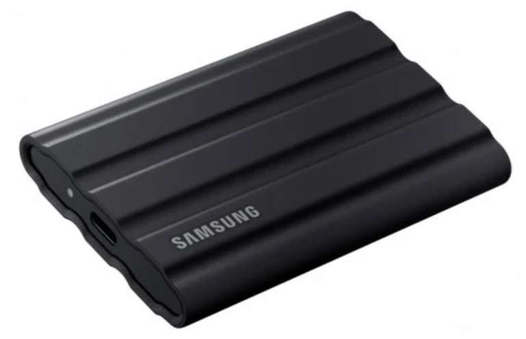 Disco duro Samsung T7 Shield 1TB SSD 3.2" NVMe PCIe USB-C Negro