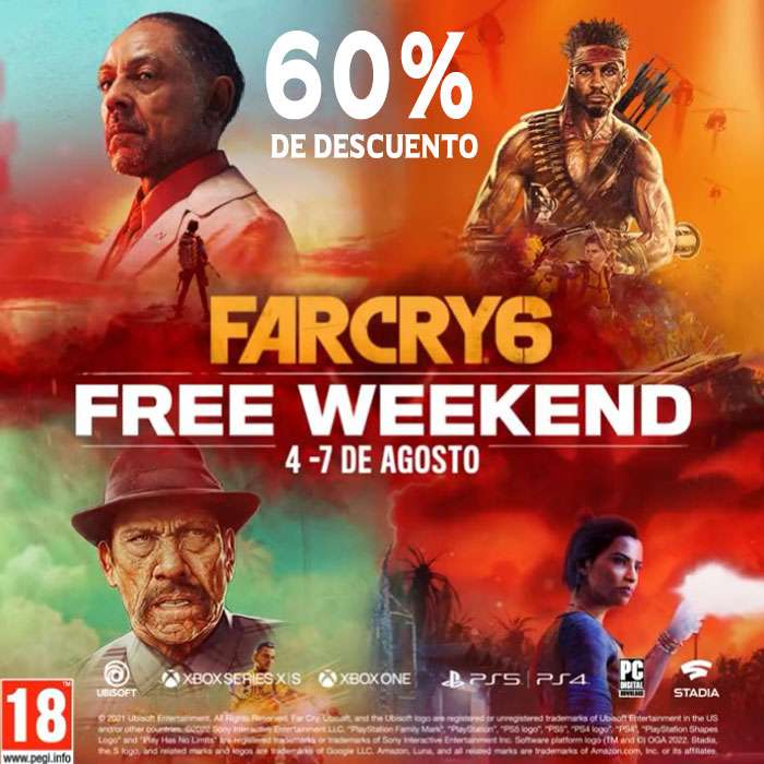 Far Cry 6 :: 60% de descuento + 5€ descuento extra | Free Weekend