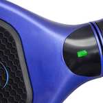 SmartGyro X2 UL Blue - Patinete Eléctrico Hoverboard, 6,5", antipinchazos, LEDS, Batería de Litio 36V, Autonomía de 10Km