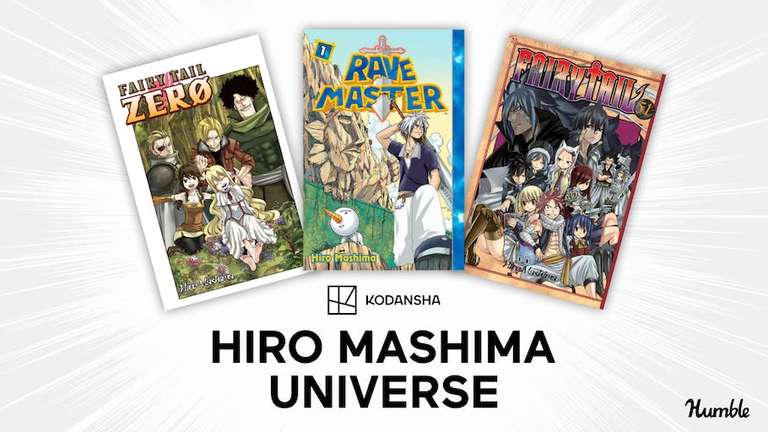 Humble Manga Bundle: Hiro Mashima Universe by Kodansha (23 mangas)