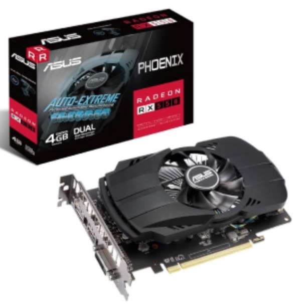 ASUS PHOENIX PH-RX550-4G-EVO AMD RADEON RX 550 4GB GDDR5 - TARJETA GRAFICA