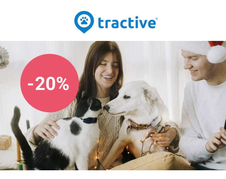 20% descuento GPS mascotas tractive
