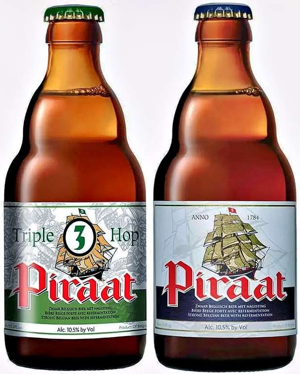 Cervezas belgas Pack de 6 x 33 cl Gulden Draak / Bornem / Piraat por 6,99€