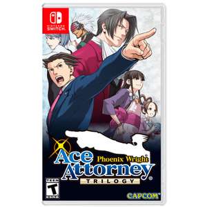 Phoenix Wright: Ace Attorney Trilogy, Ace Attorney Turnabout Collection, The Great Ace Attorney Chronicles (Switch, Steam)