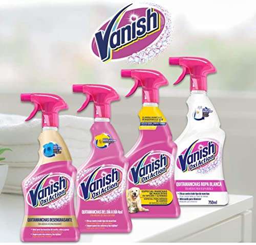 2x Vanish Oxi Action Quitamanchas para Ropa Blanca y de Color, en Spray,  sin Lejía, 750ml [3'25€/ud] » Chollometro