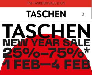 Descuentos en Taschen hasta el 4 de febrero