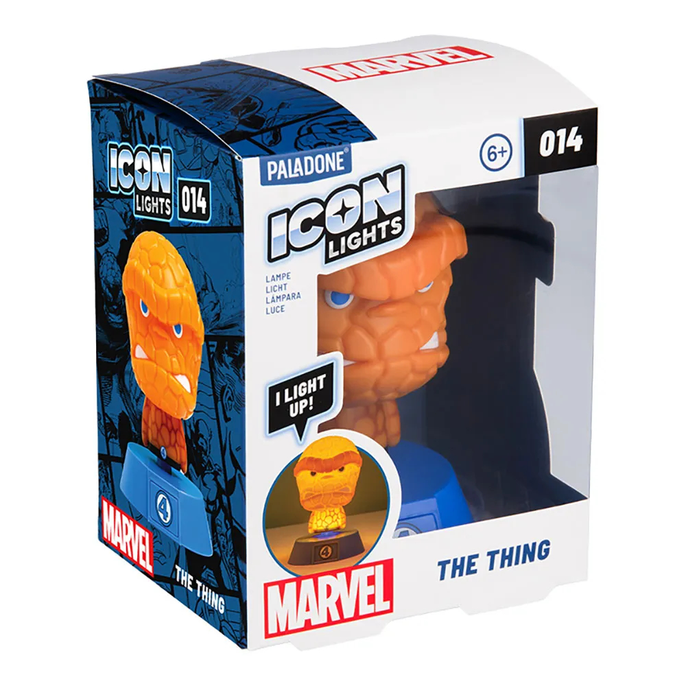 Paladone Lámpara 22 cm LA COSA, de los 4 fantásticos MARVEL