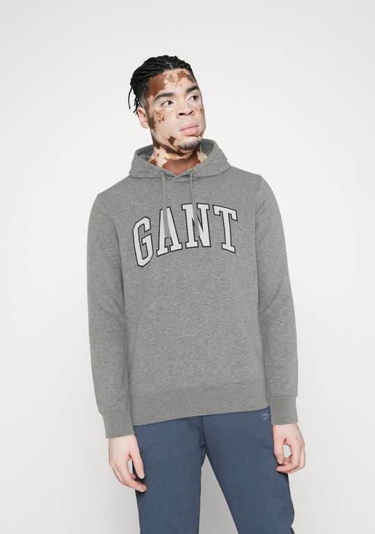 Sudadera sin Capucha Azul Hombre, GANT