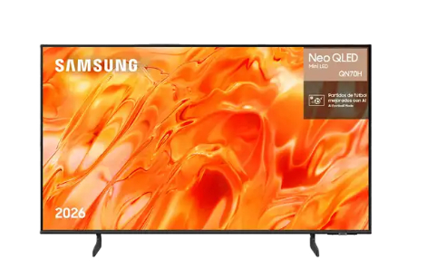 Smart TV 50" Samsung Neo QLED TQ50QN70H (4K Quantum Mini LED, procesador NQ4 AI Gen1, Full AI, Tizen OS, HDMI 2.1, MediaMarkt)