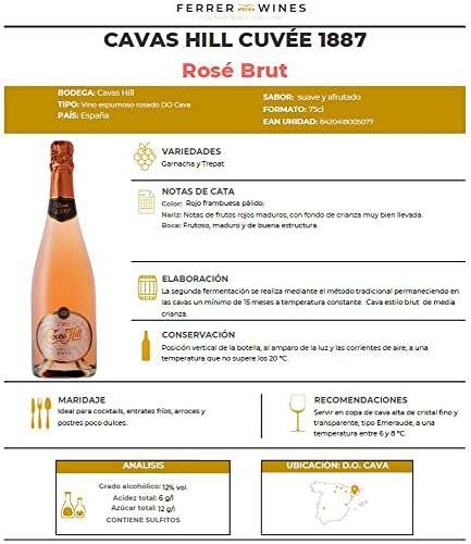 Cava Hill Cuvée 1887 rosado