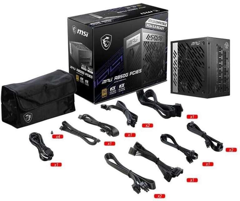 Fuente de alimentacion atx 850w Unyka Gaming Courage - PC Esfera