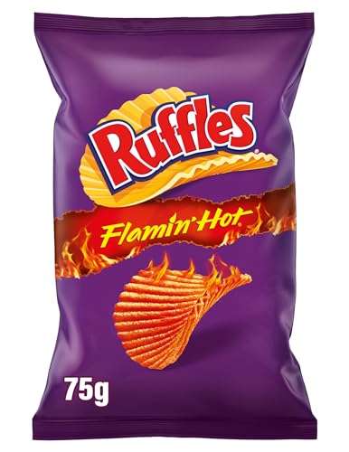 2x Ruffles Flamin Hot Patatas Fritas Onduladas Picantes 75 gr. 1'12€/ud