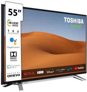 Toshiba TV 55UA2B63DG 4K HDR Smart TV Android de 55" Ultra HD