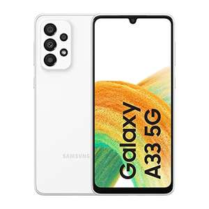 Samsung Galaxy A33 5G - Teléfono móvil, Smartphone Android 12, 6G + 128 GB, Color Blanco (Versión Española)