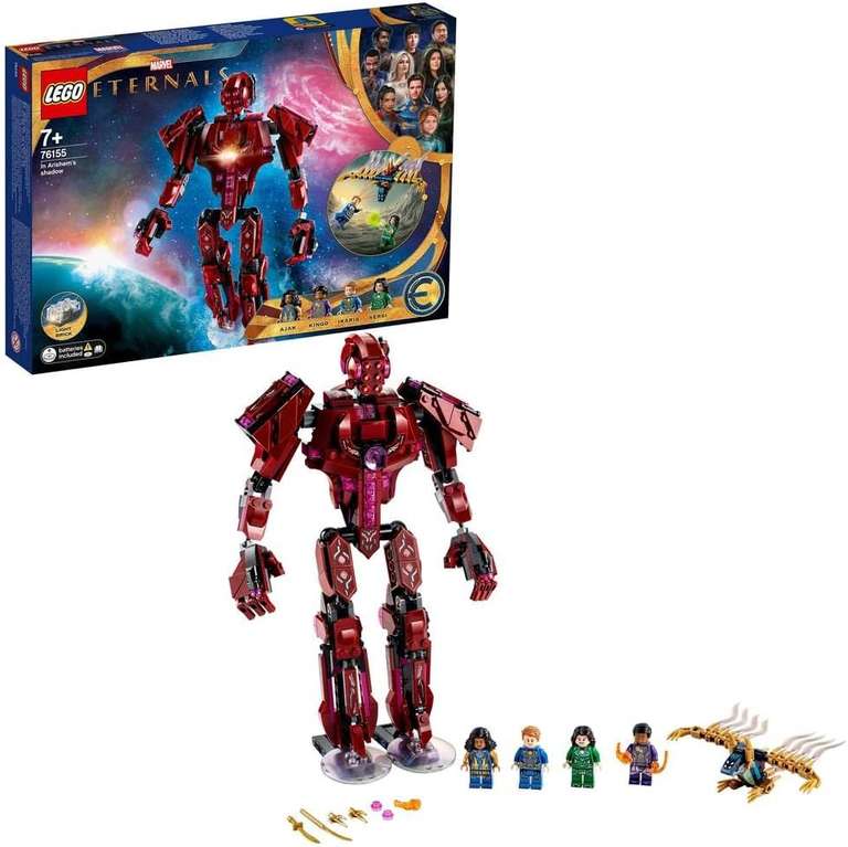 Superhéroes Los Eternos A la Sombra de Arishem LEGO Marvel Eternals