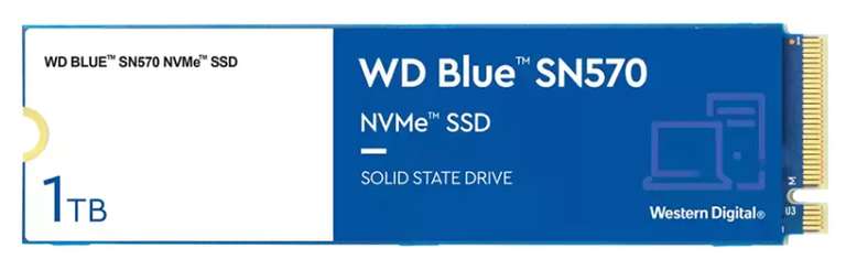 SSD WD Blue 1TB M.2 NVMe solo 57.3€