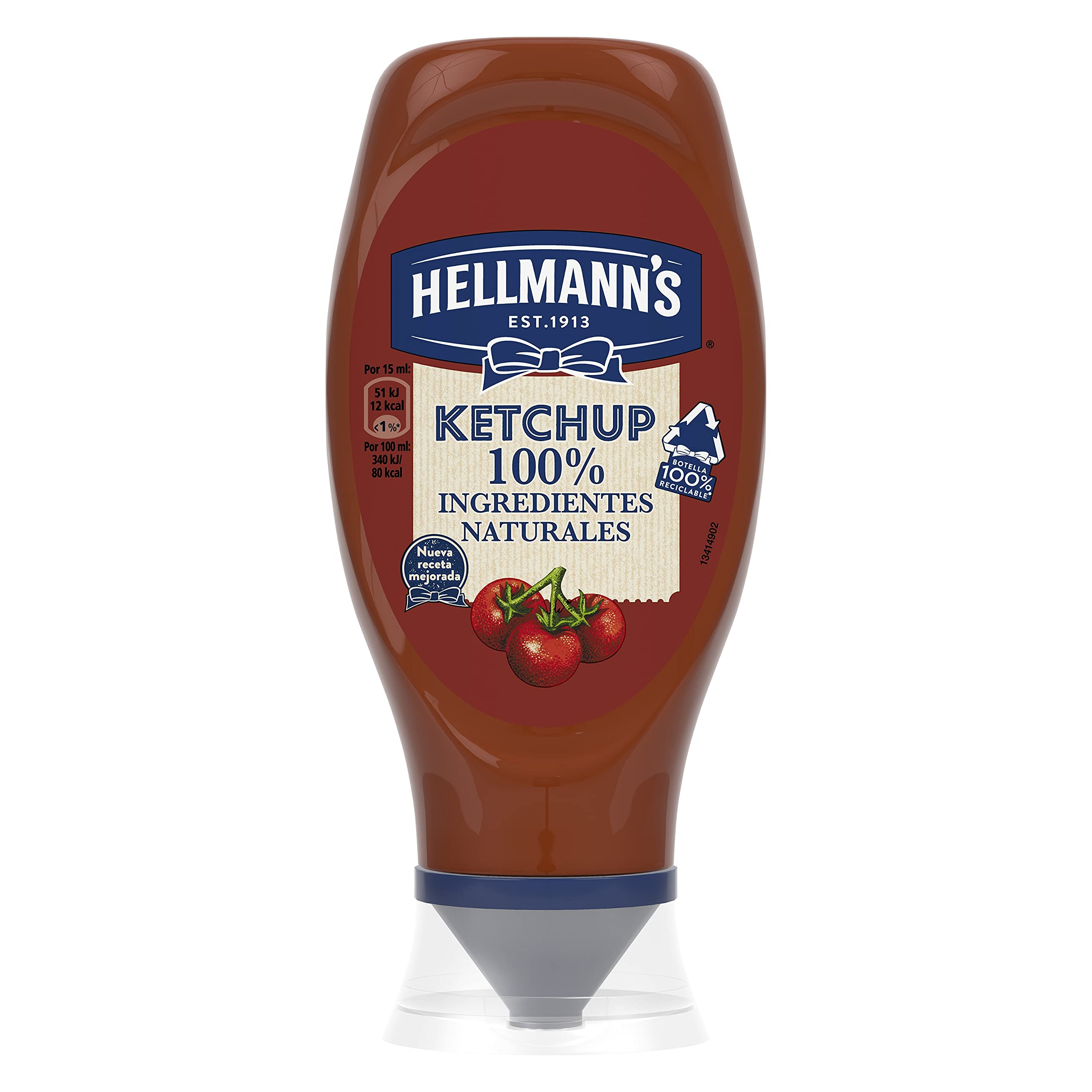 Ketchup Hellmann's 486 g (OJO: comprando 4 ud. sale a 0,27 y 0,19 con CR)