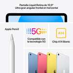 Apple 2022 iPad de 10,9 Pulgadas (Wi-Fi + Cellular, 64 GB) - en Amarillo (10.ª generación)