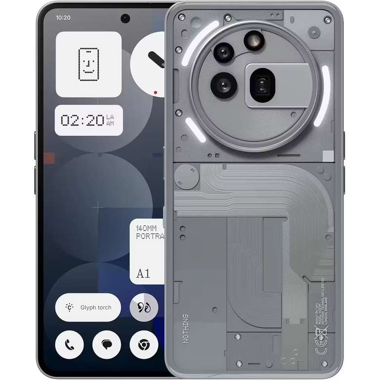 Nothing Phone (3a) Pro 12GB/256GB - Potencia y Diseño Excepcional a Precio Récord