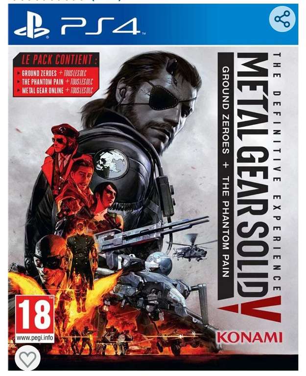 Metal Gear Solid V : The Definitive Experience - PlayStation 4