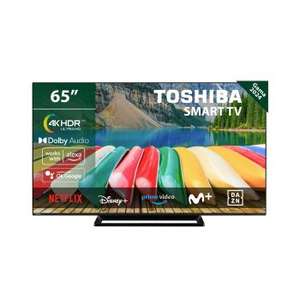 TV LED 65" (165,1 cm) Toshiba 65UV3363DG, 4K UHD, Smart TV [+ Cupón de 59.8€]