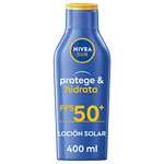 NIVEA Protector Solar FP 50+ 400 mL (Segunda unidad al 50%)