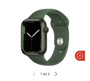 Apple watch serie 7 45mm celular verde
