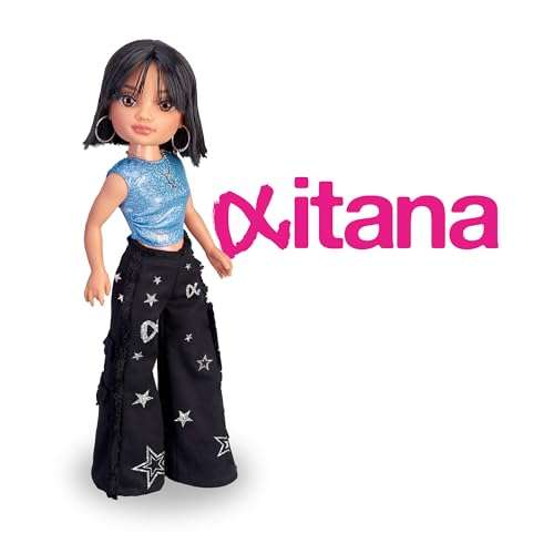 Nancy - Aitana, muñeca como la Cantante, Pelo castaño Corto y Flequillo