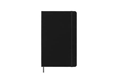 Moleskine Smart Notebook, Smart Writing System, Cuaderno Digital con Tapa Dura, Hojas de Rúbrica y Cierre Elástico, Tamaño 13 x 21 cm, Negro