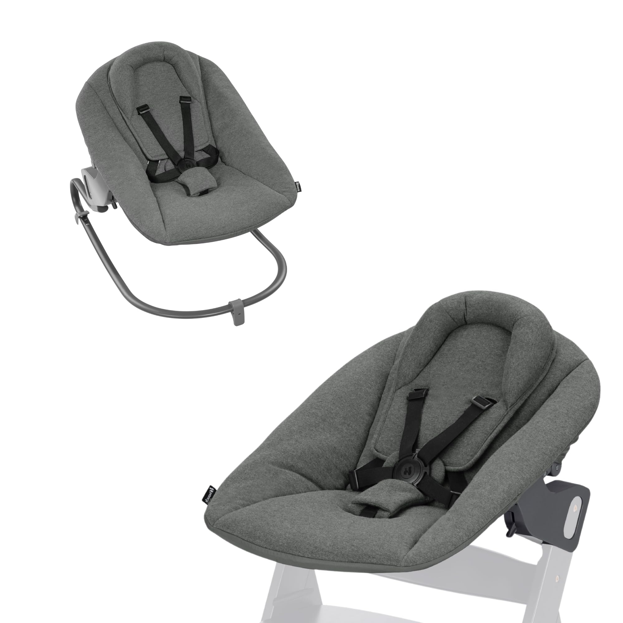 hauck Alpha Bouncer Premium Hamaca Bebé para trona Evolutiva Alpha & Beta desde el Nacimiento