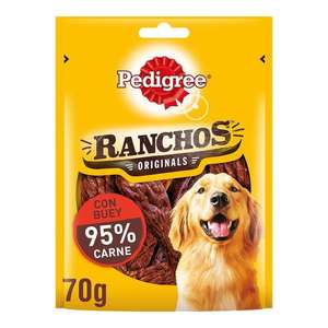 Snack para perros adultos Pedigree Ranchos Originals ternera 70 g