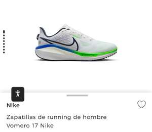 Zapatillas de running de hombre Vomero 17 Nike