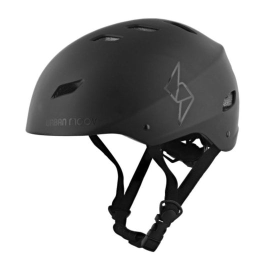 Casco Patinete y Bici Infantil T'nB Urban Moov Talla S Negro (carcasa ABS alta resistencia, 11 orificios ventilación, ajuste occipital, CE)
