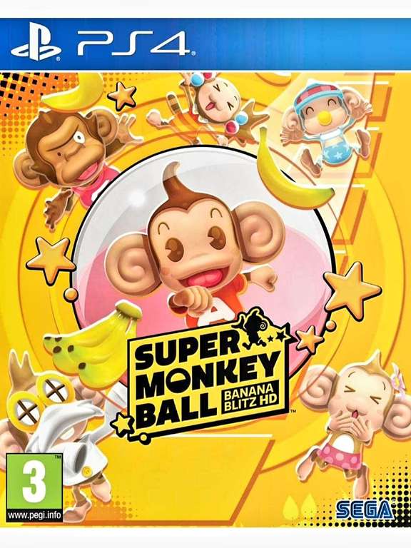 Super Monkey Ball Banana Blitz HD (PS4)