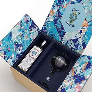 Set de regalo Bombay Sapphire Premium London Dry Gin+ copa