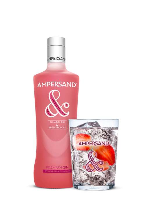 Ampersand Gin Fresa con Miniatura aleatoria Ampersand de Regalo - 70cl (compra recurrente)