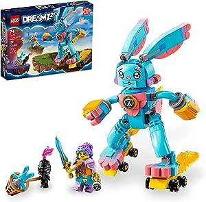LEGO 71453 DREAMZzz Izzie y el Conejo Bunchu, Juguete de Construcción,