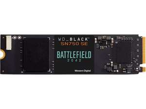Disco duro SSD interno 1 TB - WD_Black SN750 SE NVMe SSD, Con Código para PC de Battlefield 2042 - Tb Amazon