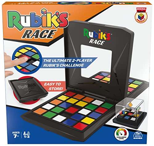 RUBIK'S - Rubiks Race Game - Juego de Mesa Clásico de Secuencias Lógicas - Juego de Lógica 6066927 - Juguetes Niños 8 años +
