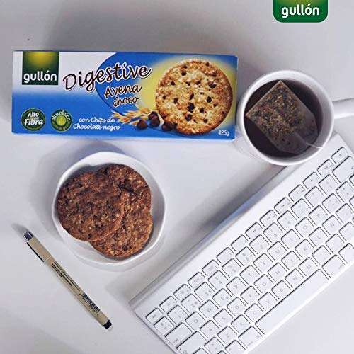 15 paquetes de Digestive Gullón Avena Chocolate + 15€ en saldo Amazon por 30,50€