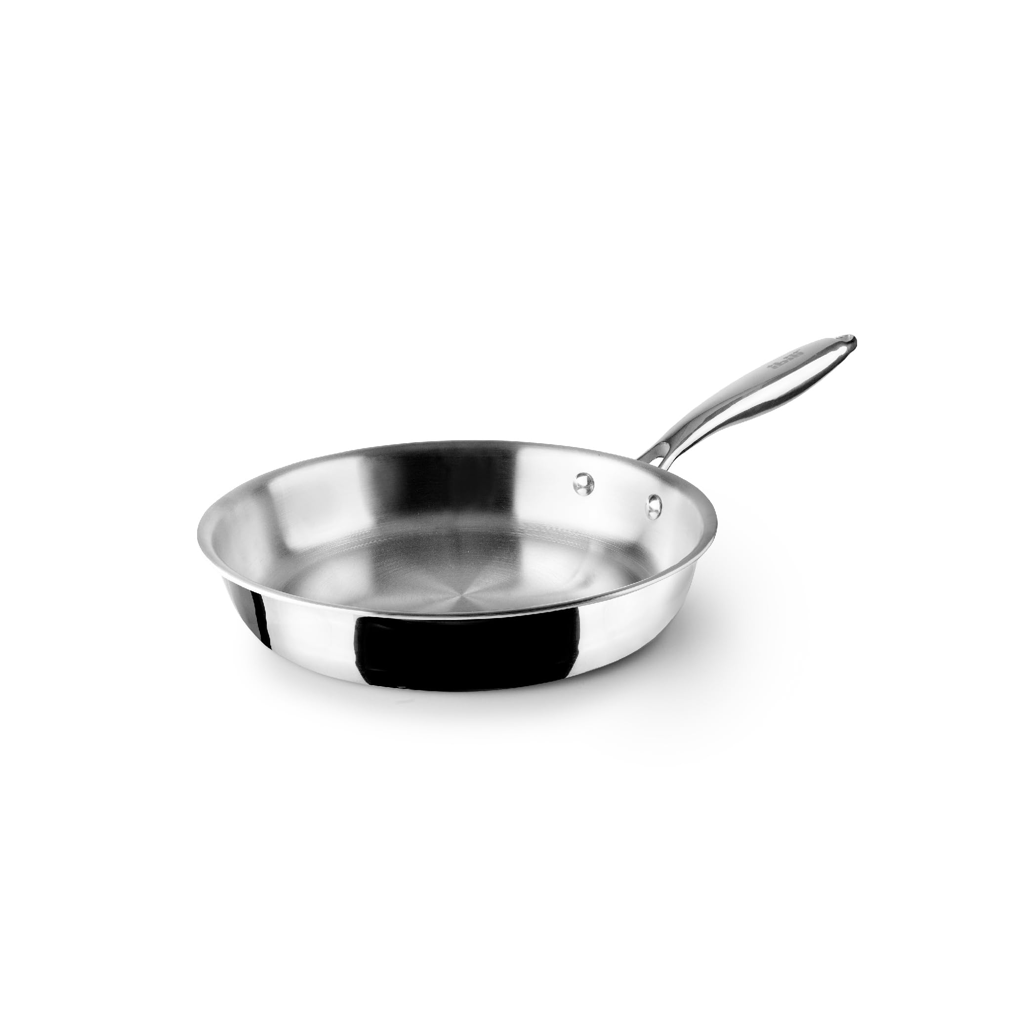 IBILI Sarten tricapa triply Natural, 26 cms, Acero inoxidable, Apto para induccion, sin antiadherente