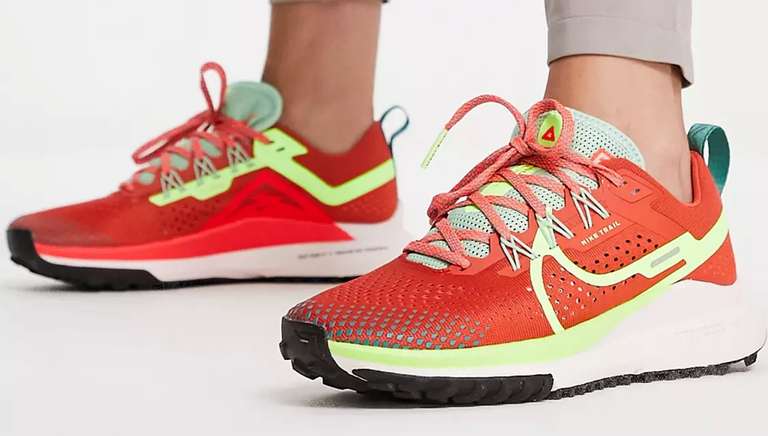 Zapatillas Nike React Pegasus Trail 4. Tallas de la 36,5 a la 42,5. Otro color en Descripción.